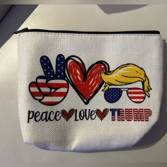 unbranded Handbags - Trump Graphic Pouch. NWOT